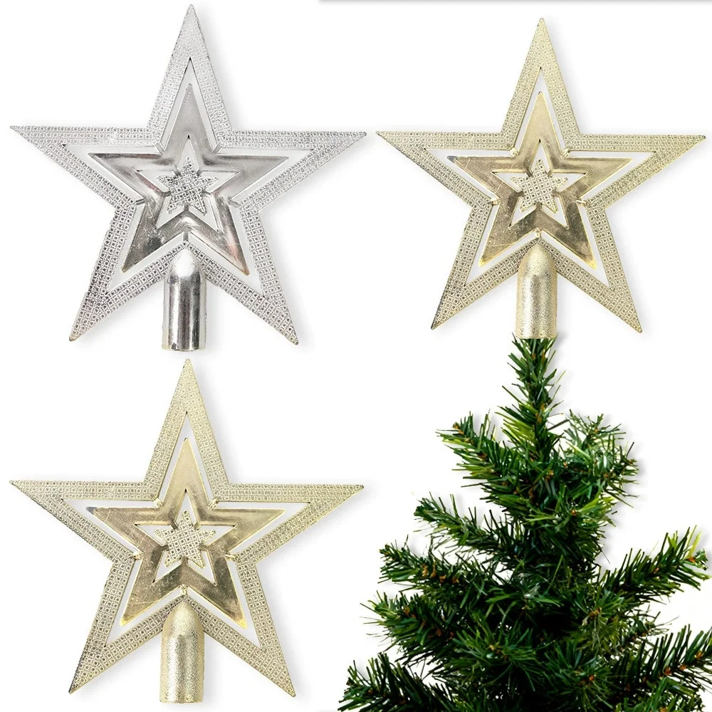 Star Tree Topper - 1-20 قطعة نجمة تزيين قمة شجرة