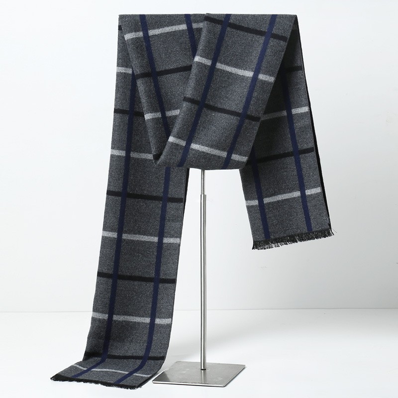 Christmas Throw Blanket - مصمم العلامة التجارية منقوشة الرجال الأوشحة