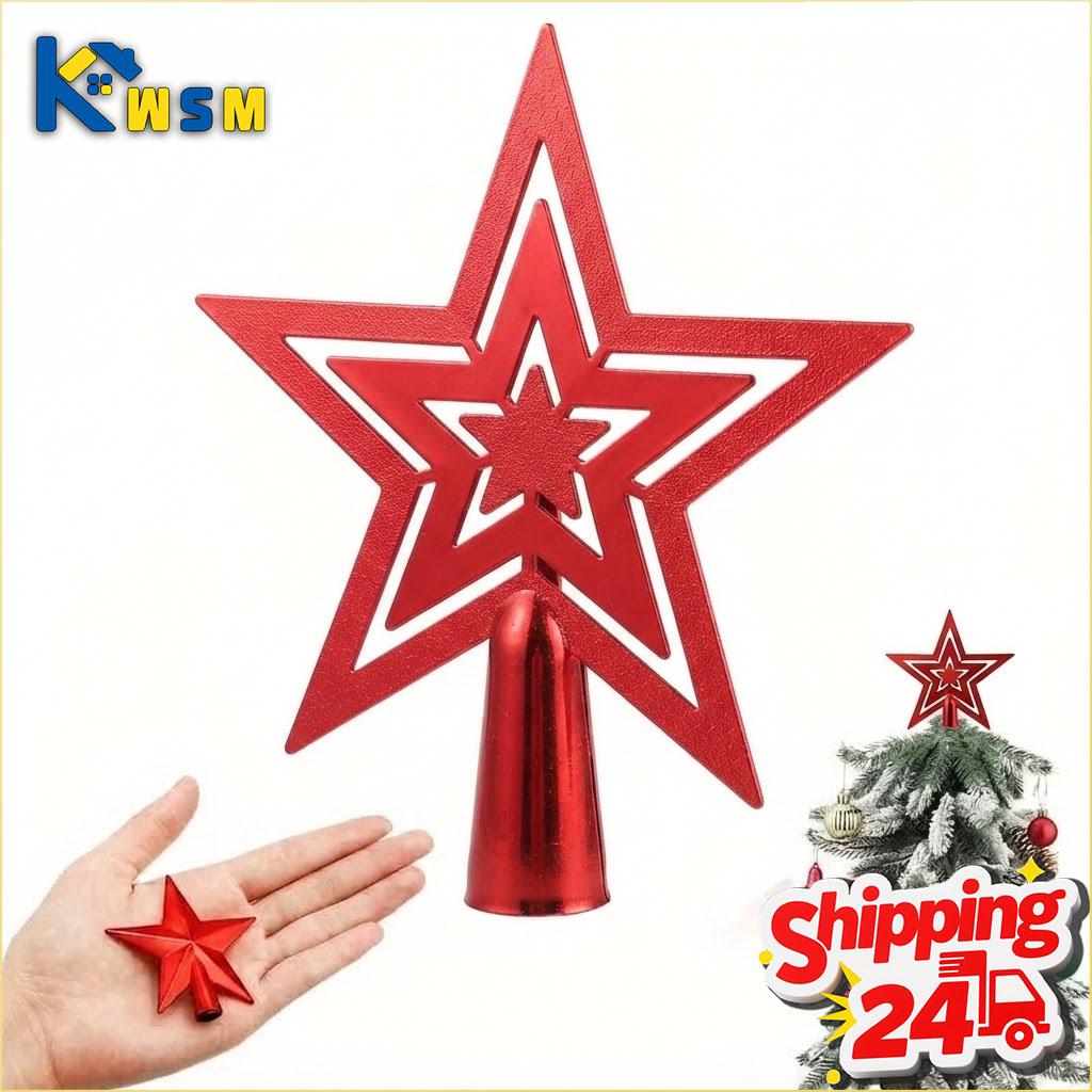 1-20 قطعة نجمة تزيينية لشجرة ع - مراجعة Star Tree Topper وسعره