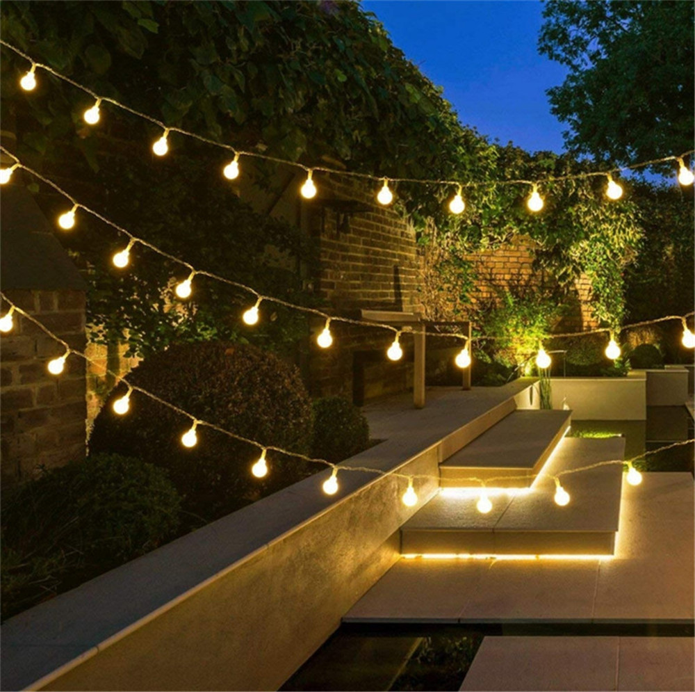 أضواء خيطية تعمل بالطاقة الشمس - مراجعة Led Fairy String Lights وسعره