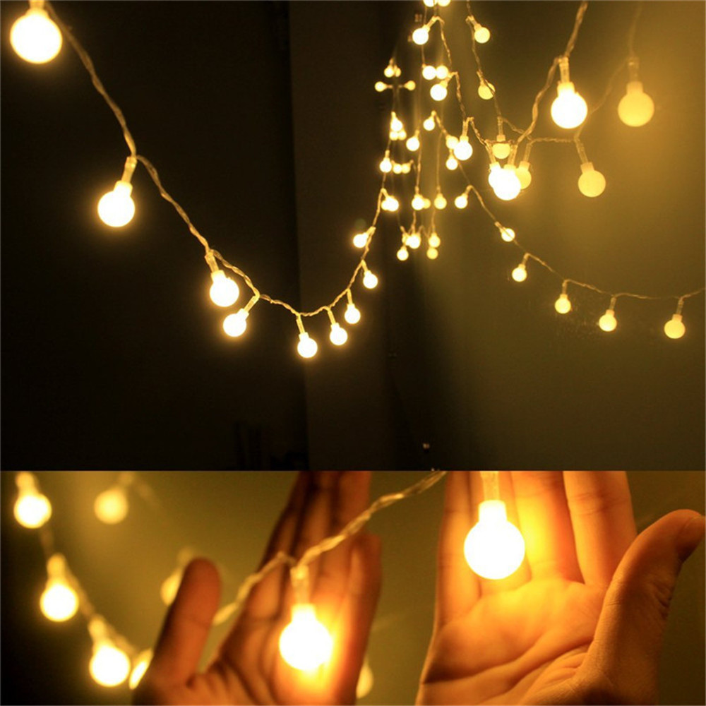 أضواء خيطية تعمل بالطاقة الشمس - مراجعة Led Fairy String Lights وسعره