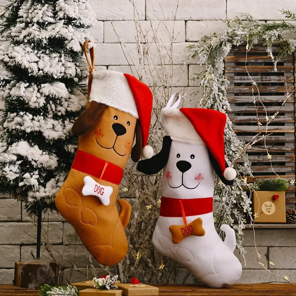 جوارب عيد الميلاد على شكل عظمي - مراجعة Christmas Stocking Hanging وسعره