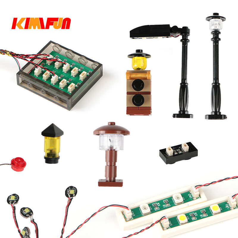 10 قطع من مكعبات البناء LED RG - مراجعة Lego Set City وسعره