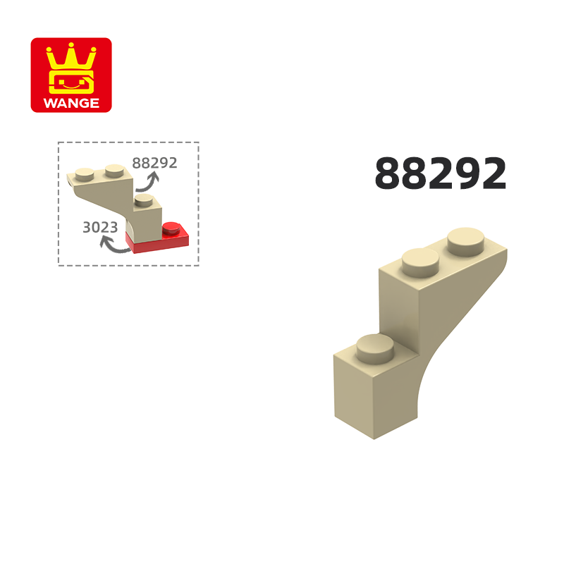 WANGE 88292 100 جرام/94 قطعة ق - مراجعة Lego Set City وسعره