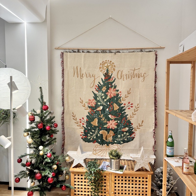 2026 نسيج جداري جديد لعيد المي - مراجعة Christmas Throw Blanket وسعره