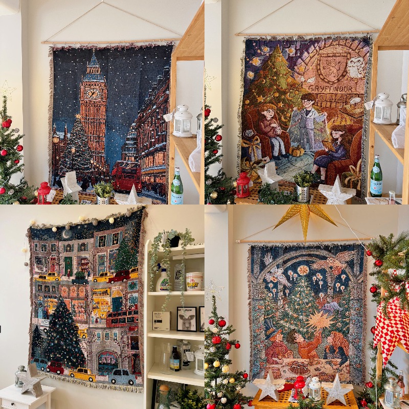 2026 نسيج جداري جديد لعيد المي - مراجعة Christmas Throw Blanket وسعره