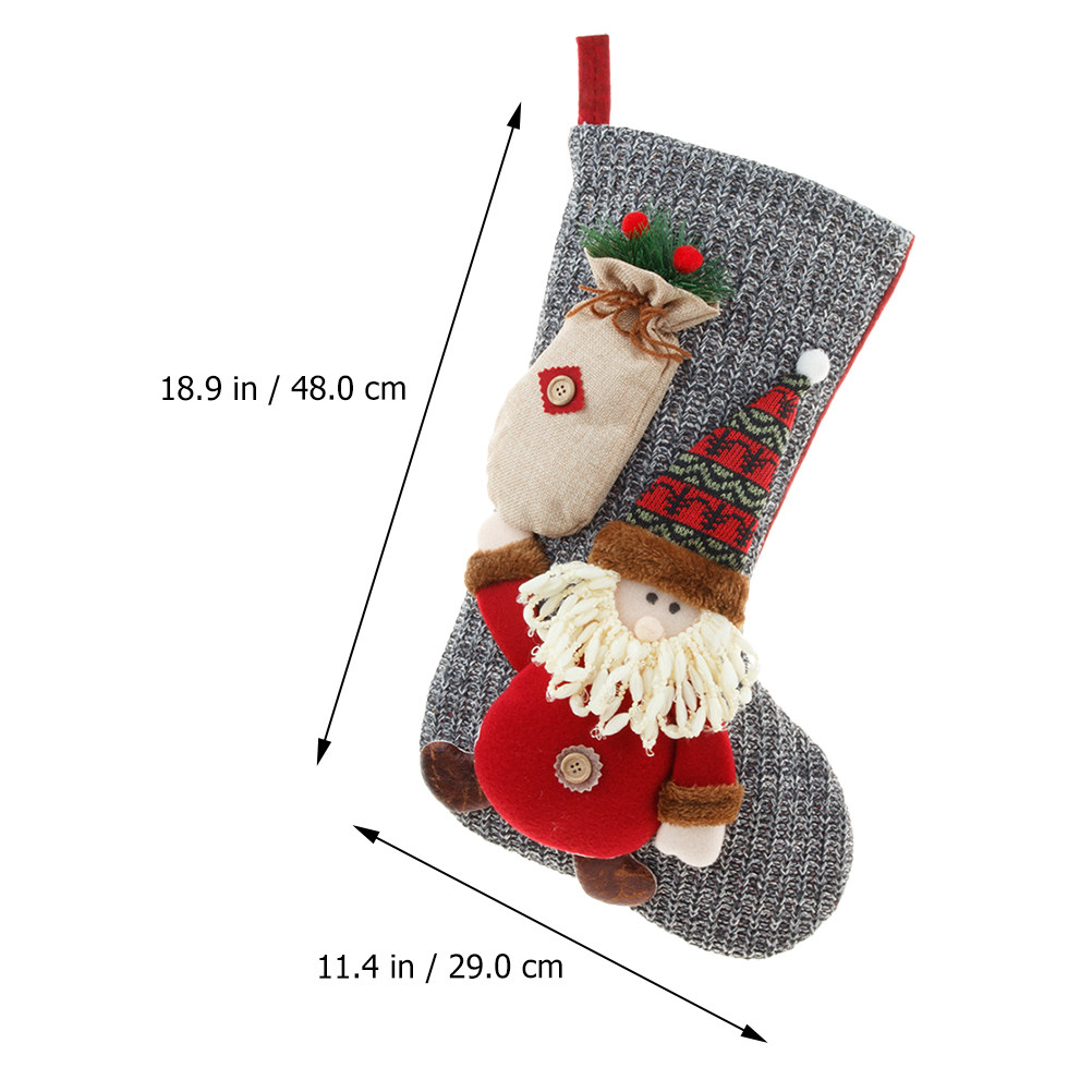 جوارب عيد الميلاد، حقيبة هدايا - مراجعة Christmas Stocking Hanging وسعره