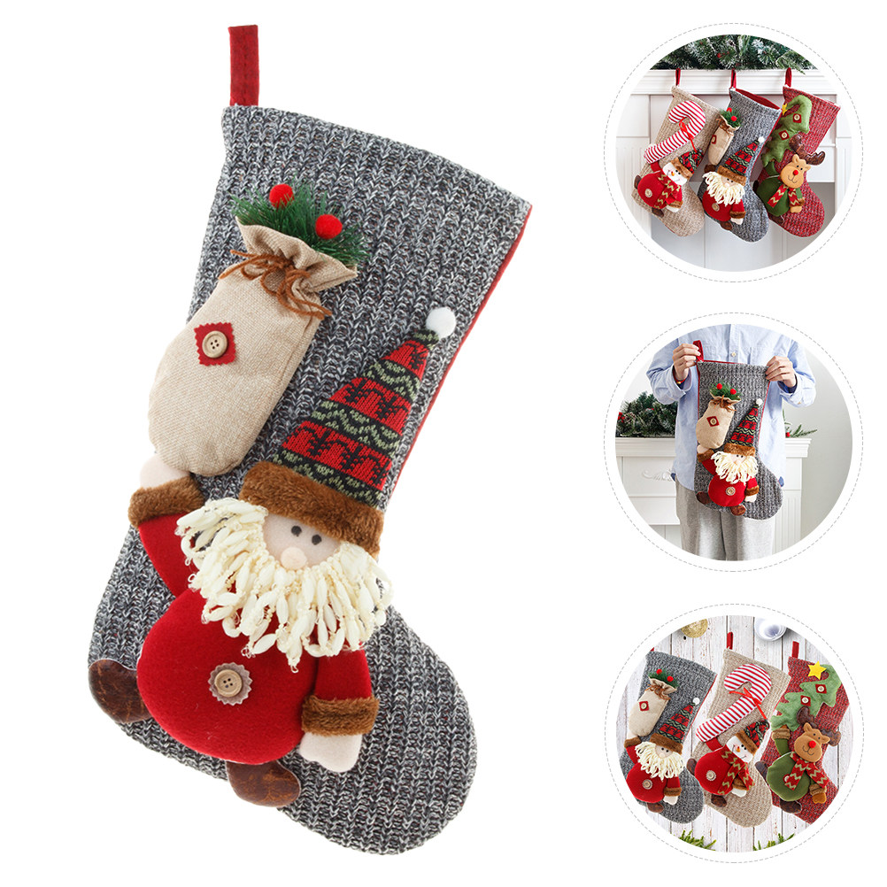 جوارب عيد الميلاد، حقيبة هدايا - مراجعة Christmas Stocking Hanging وسعره