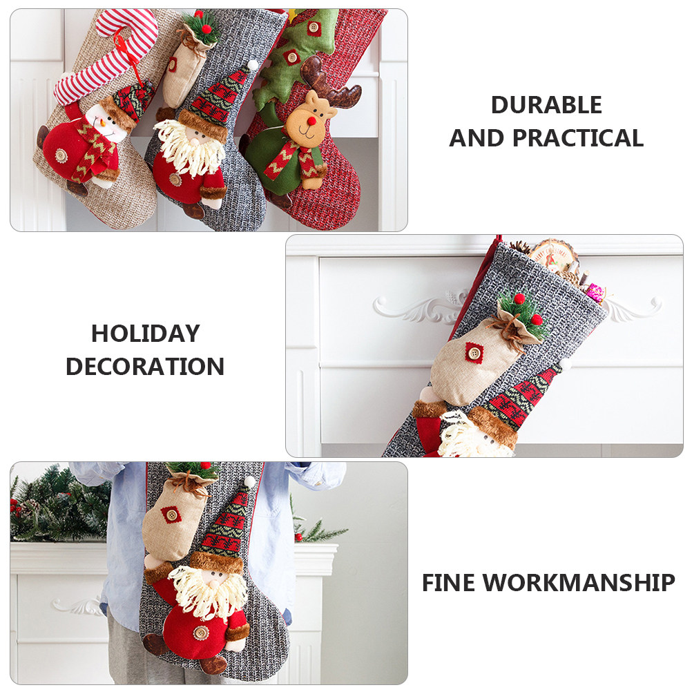 جوارب عيد الميلاد، حقيبة هدايا - مراجعة Christmas Stocking Hanging وسعره