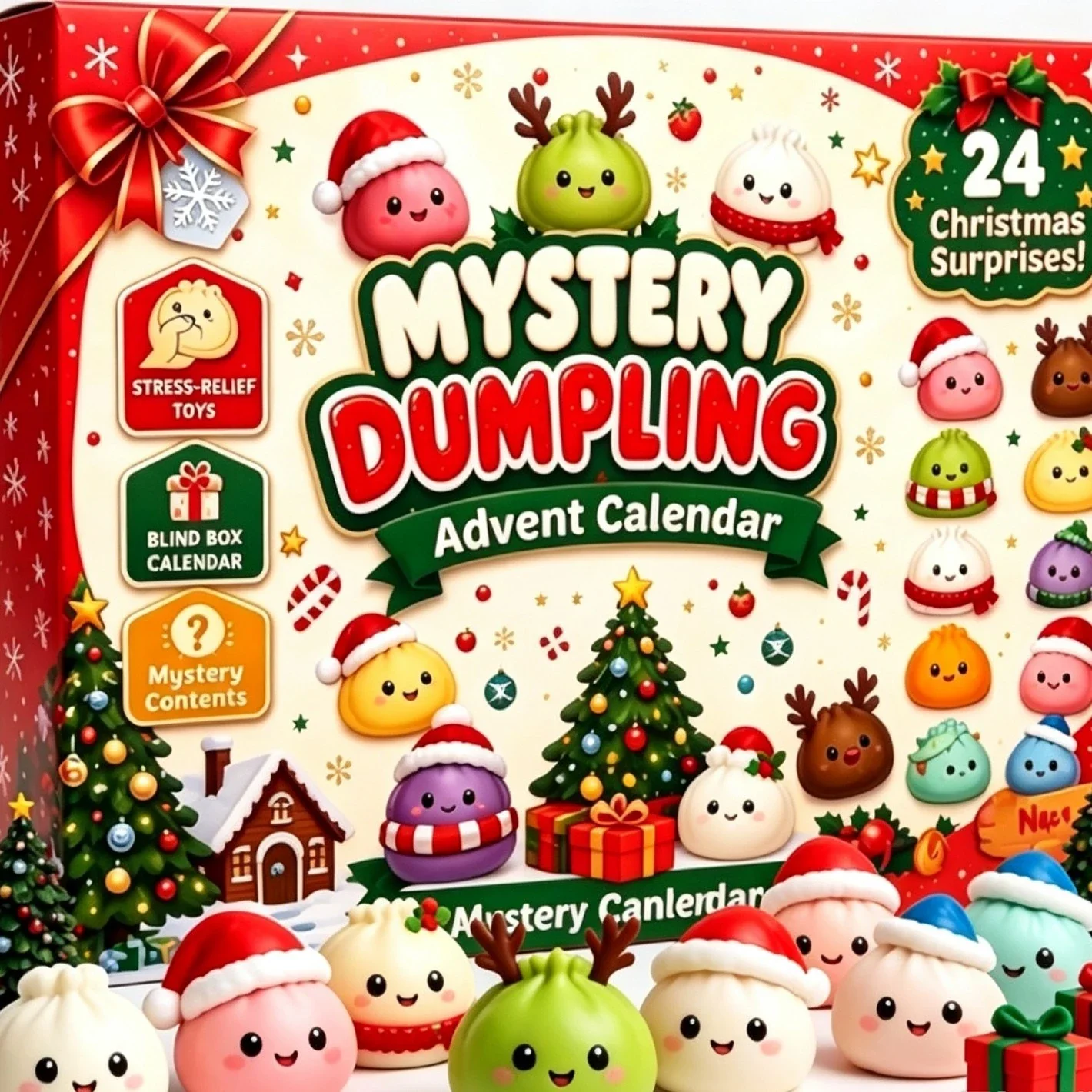 تقويم عد تنازلي لعيد الميلاد 2 - مراجعة Advent Calendar Gift وسعره