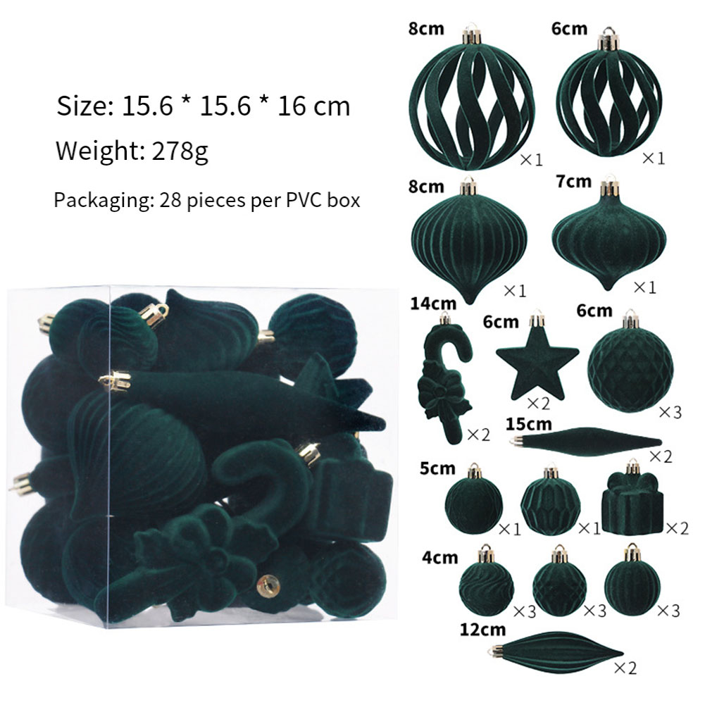    28 قطعة كرات عيد الميلاد ش - مراجعة Ornament Ball Set وسعره