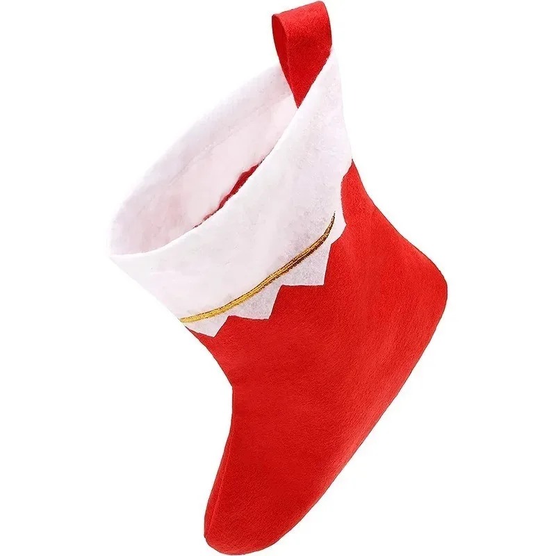 مجموعة من 12-24 قطعة من جوارب  - مراجعة Christmas Stocking Hanging وسعره