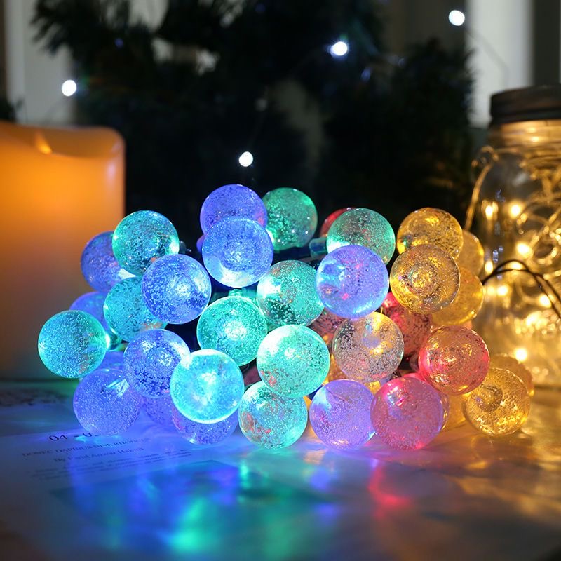 متعدد الألوان LED سلسلة أضواء  - مراجعة Led Fairy String Lights وسعره