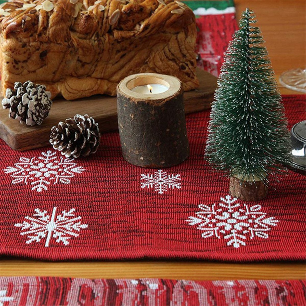 مفرش طاولة عيد الميلاد من ABDD - مراجعة Christmas Table Runner وسعره