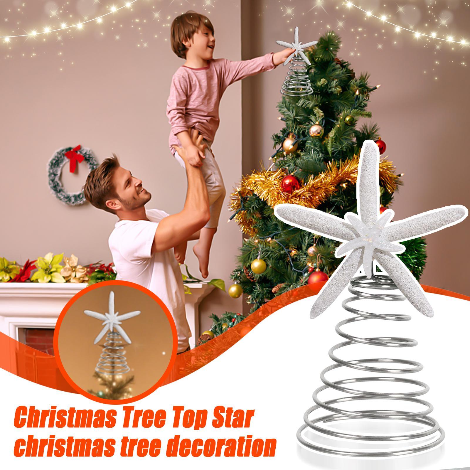 شجرة عيد الميلاد توبر ستار الإ - مراجعة Star Tree Topper وسعره