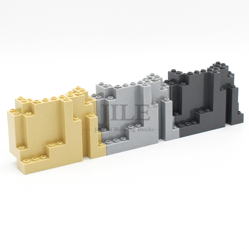 Moc لوحة الصخور 4x10x6 مستطيلة - مراجعة Lego Set City وسعره