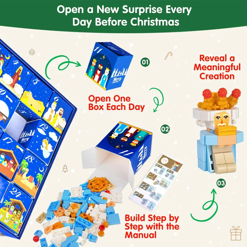 صندوق هدايا تقويم عيد الميلاد  - مراجعة Advent Calendar Gift وسعره