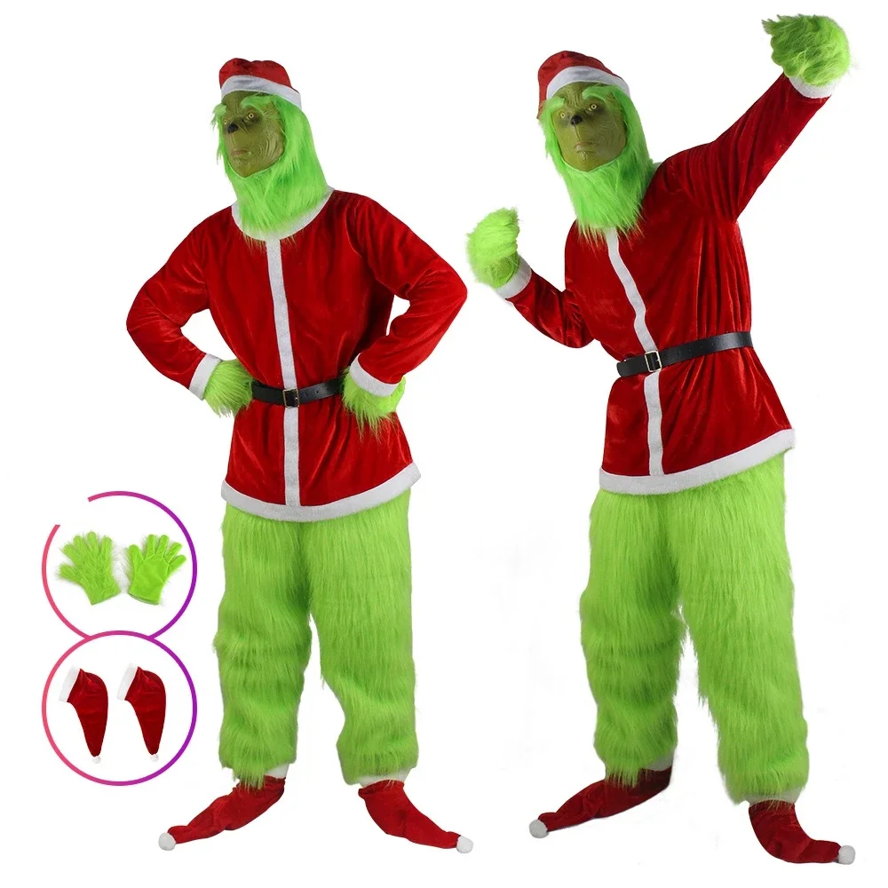 أزياء تنكرية 2026: قناع وسروال - مراجعة Santa Hat Plush وسعره