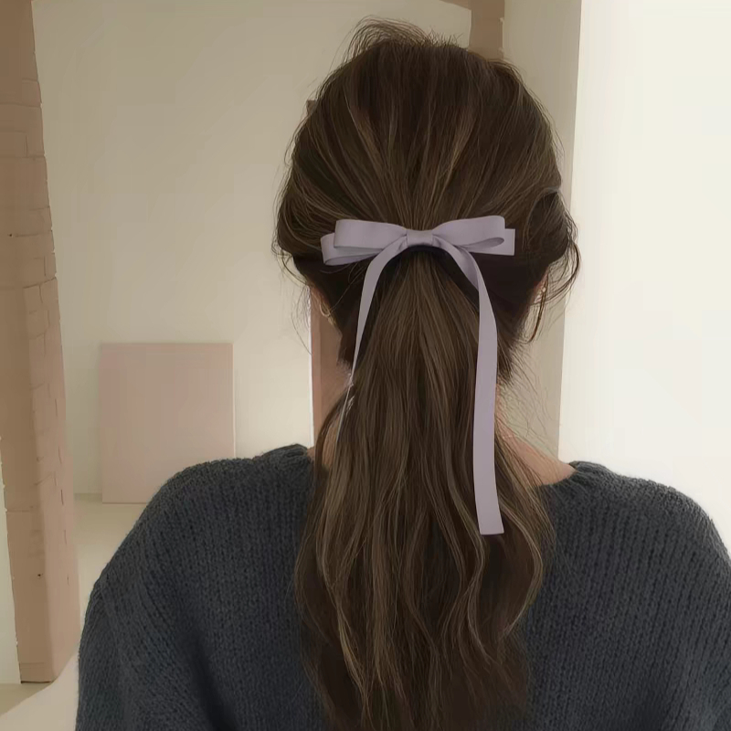 مشبك شعر كلاسيكي بفيونكة شريطي - مراجعة Ribbon Bow Gift وسعره