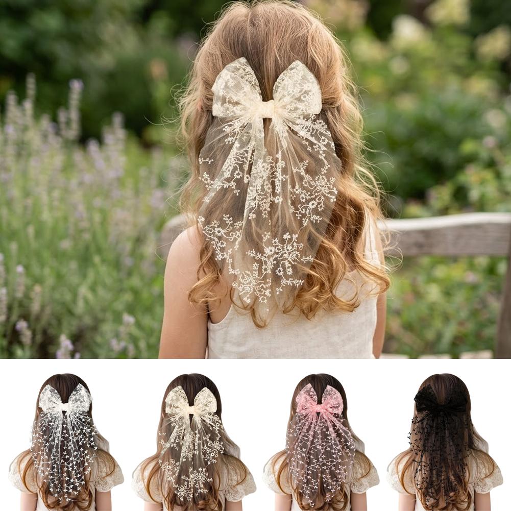 مشبك شعر لطيف مزين بشريط دانتي - مراجعة Ribbon Bow Gift وسعره