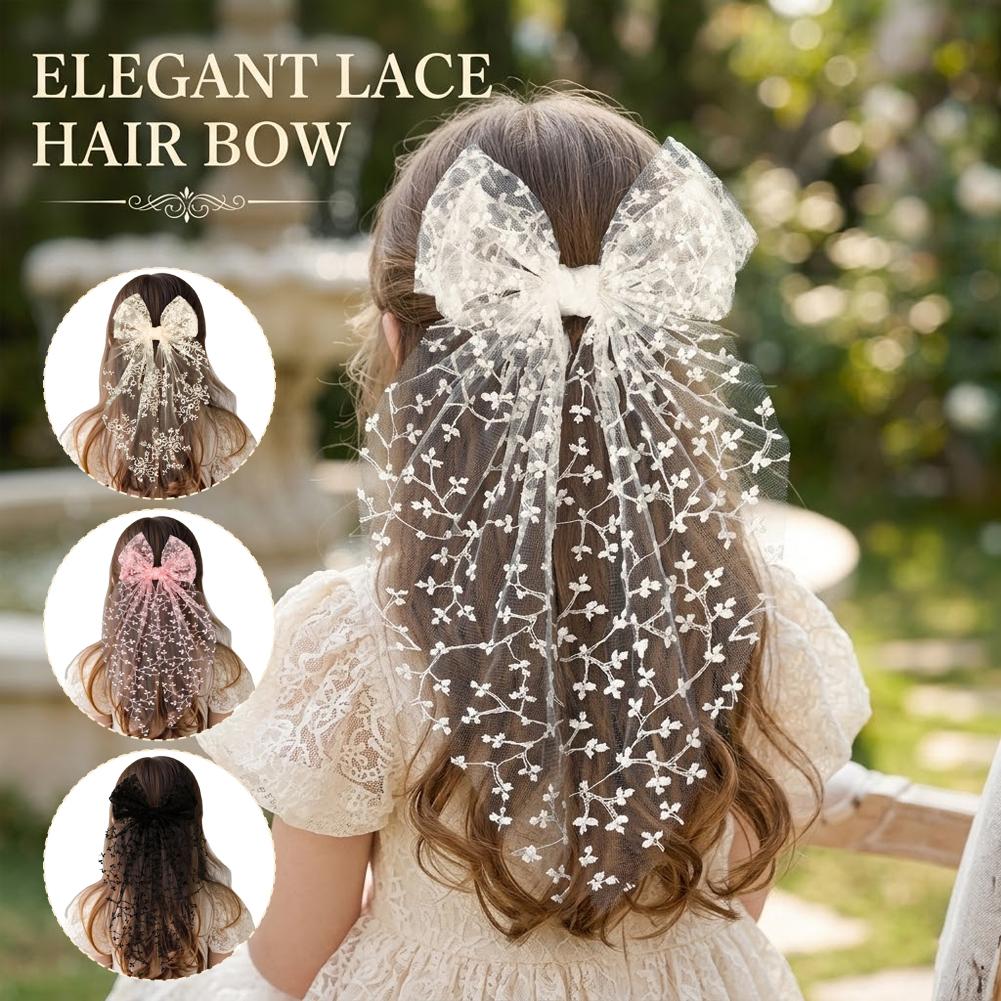 مشبك شعر لطيف مزين بشريط دانتي - مراجعة Ribbon Bow Gift وسعره